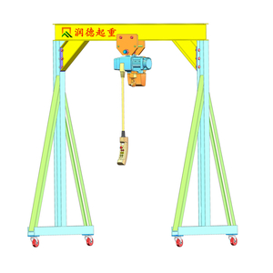 加工定做絞盤升降龍門吊  車間龍門吊  旋轉(zhuǎn)龍門架