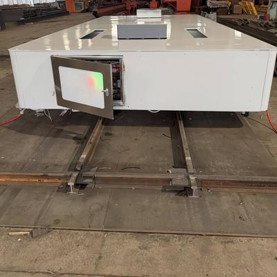 可變軌電動平車（90度換軌臺車）