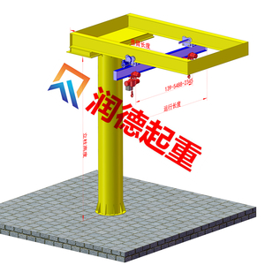 同步升降懸臂吊  雙吊點(diǎn)旋臂式起重機(jī)