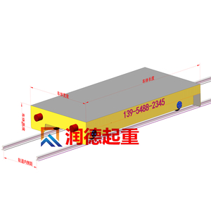 中信集團(tuán) 電瓶式軌道平車安裝完畢