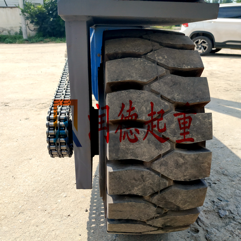 輪胎行走機(jī)構(gòu) 聚氨酯車輪臺車 實心輪胎行走臺車8.jpg