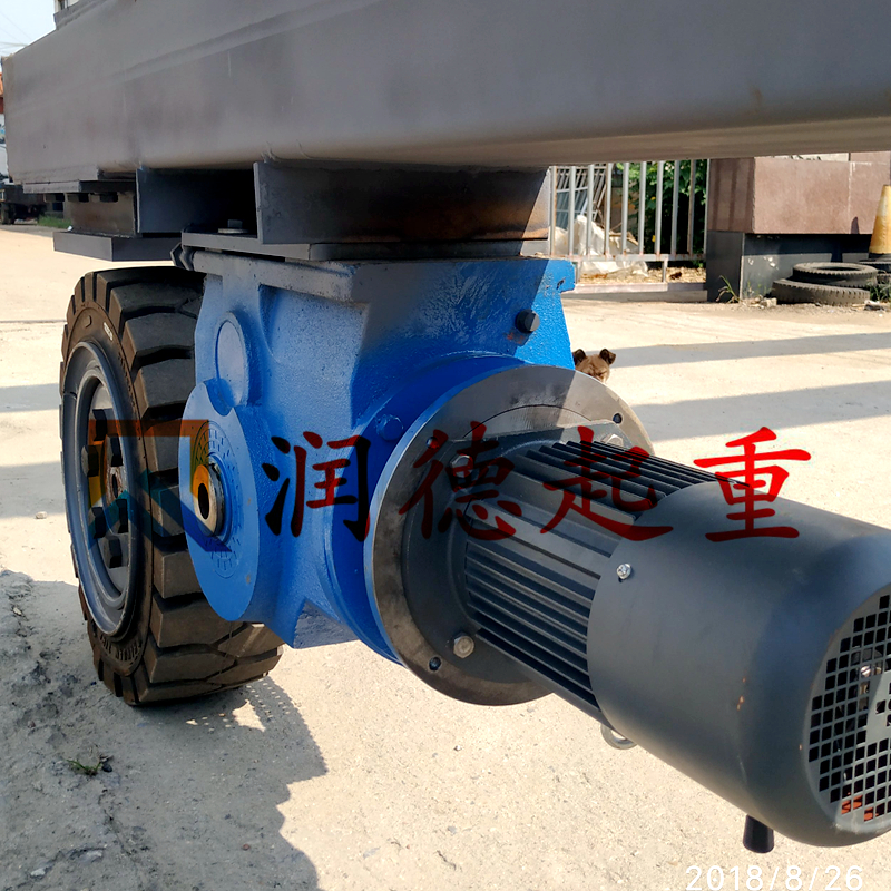 輪胎行走機構(gòu) 聚氨酯車輪臺車 實心輪胎行走臺車1.jpg